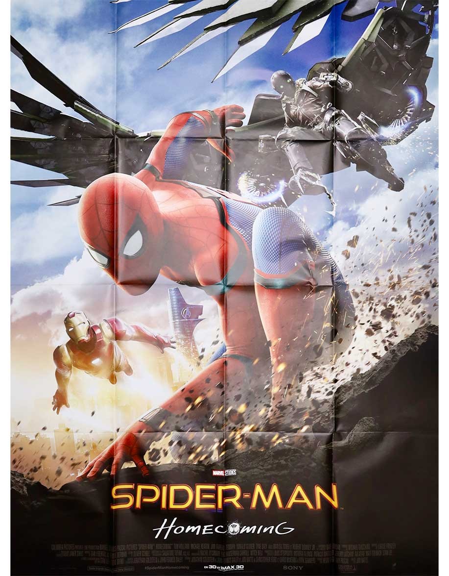 Spider-man : Homecoming - 120x160 cm - pliée