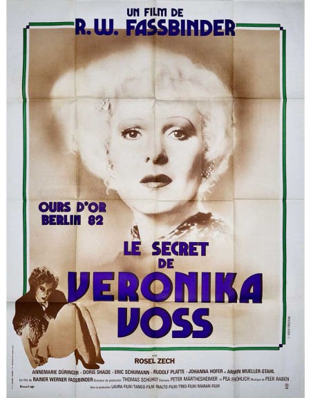Le secret de Veronika Voss - 120x160 cm - pliée