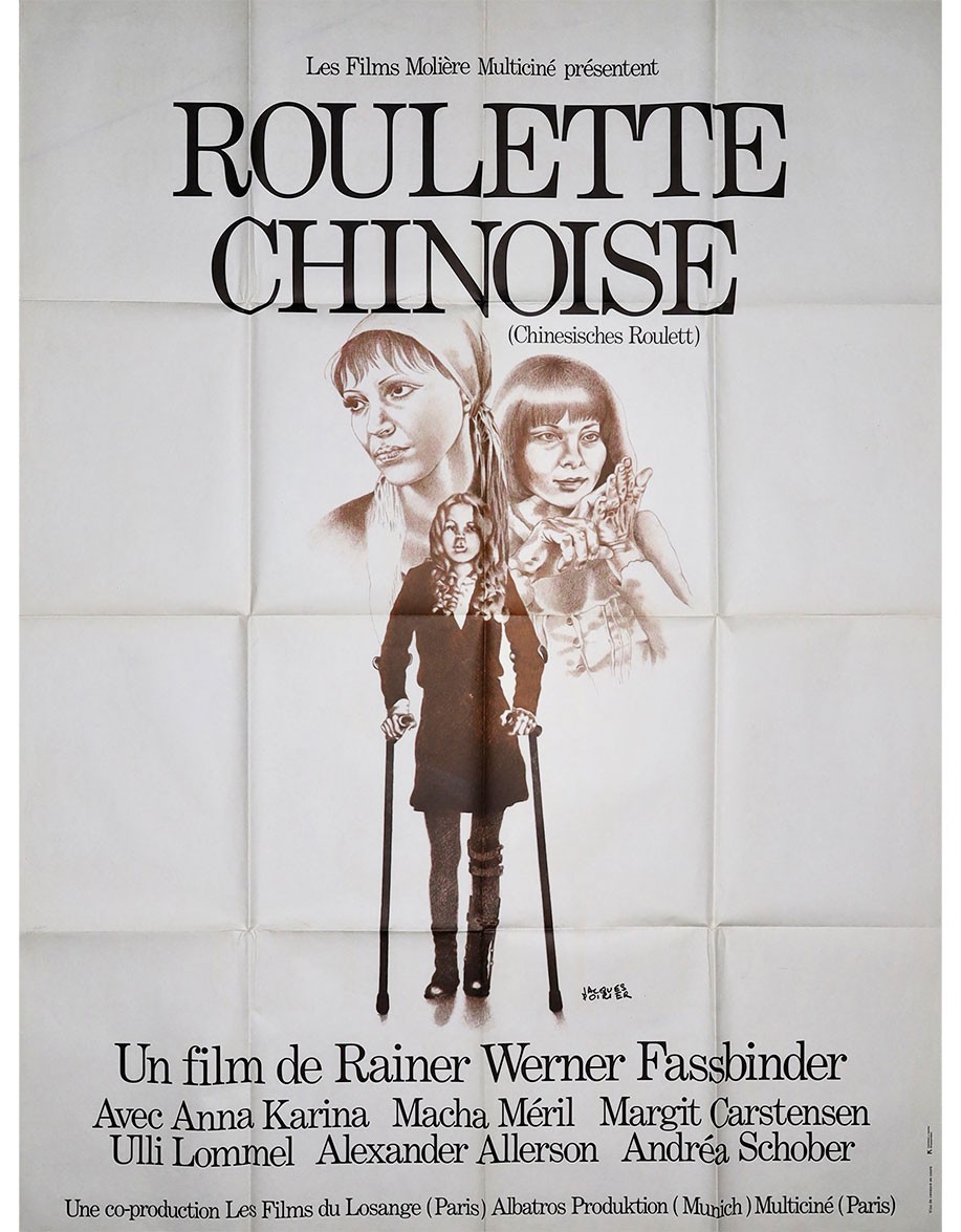 Roulette chinoise — affiche originale française...