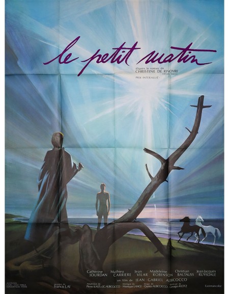 Le petit matin - 120x160 cm - pliée