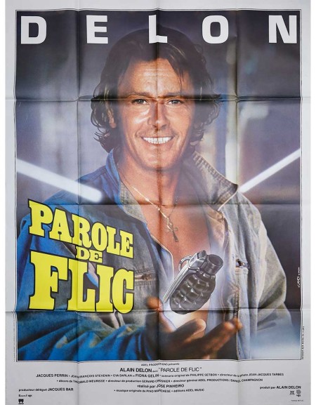 Parole de flic - 120x160 cm - pliée