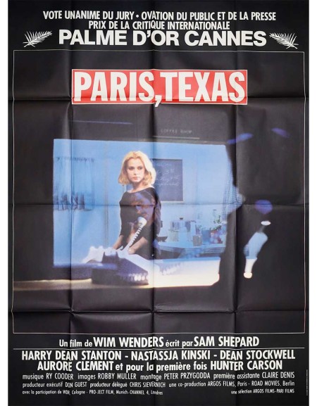 Paris, Texas — affiche originale française 120×160 cm...