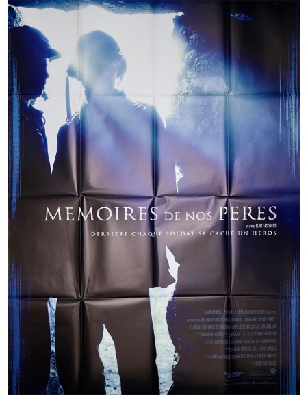 Mémoires de nos pères - 120x160 cm - pliée