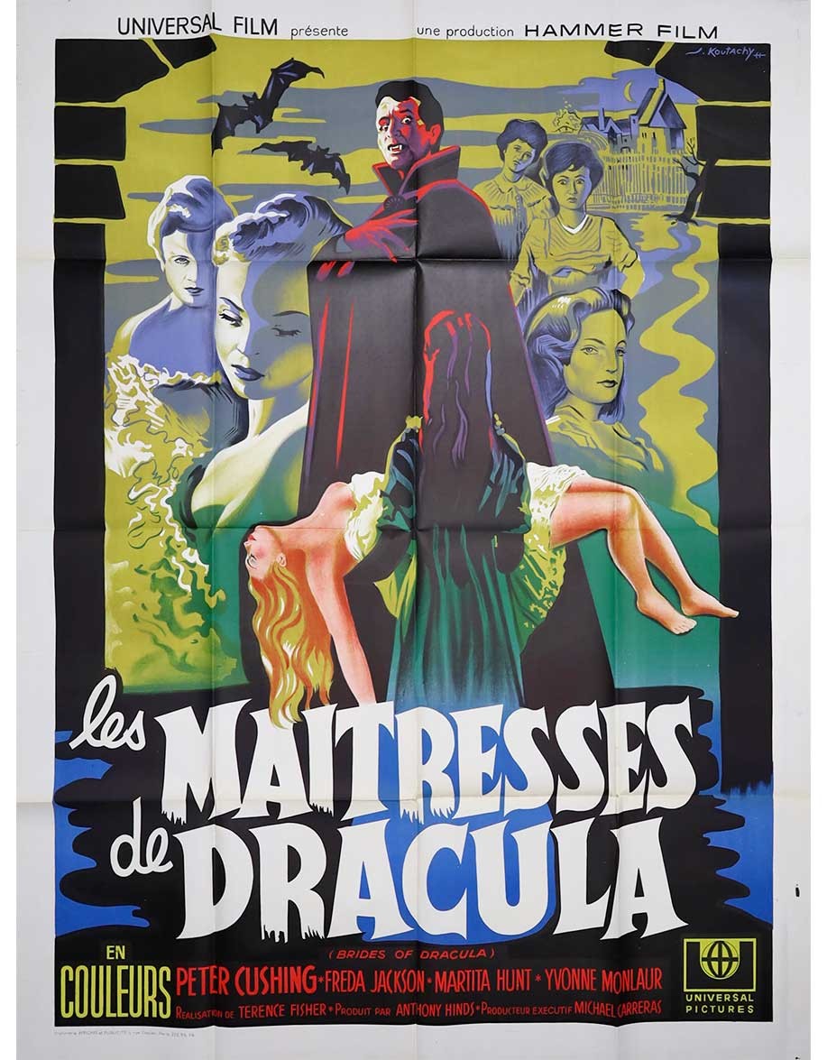Les Maîtresses de Dracula — affiche originale...