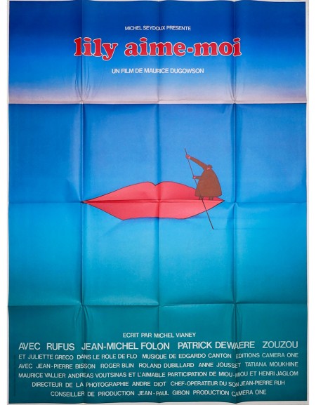 Lily aime-moi - 120x160 cm - pliée