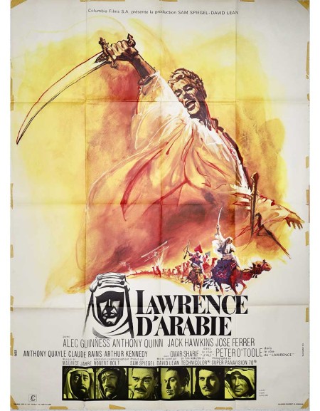 Lawrence d'Arabie - 120x160 cm - pliée