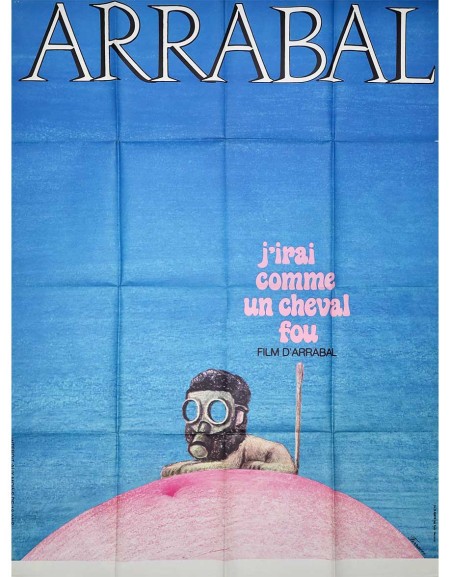 J'irai comme un cheval fou - 120x160 cm - pliée