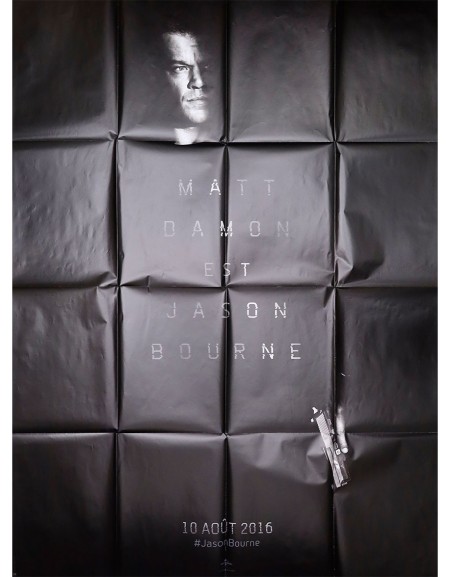Jason Bourne - 120x160 cm - pliée