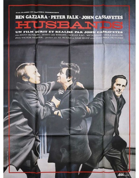 Husbands — affiche originale française 120x160 cm...