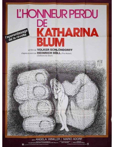 L'honneur perdu de Katharina Blum - 120x160 cm - pliée