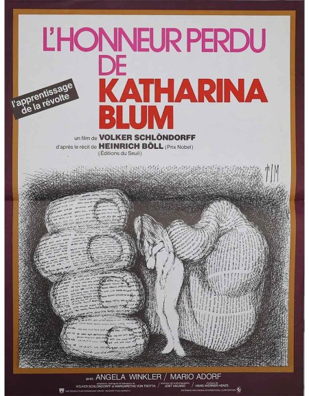 L'honneur perdu de Katharina Blum - 40x53 cm - pliée