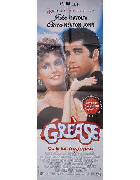 Grease - 60x160 cm - pliée