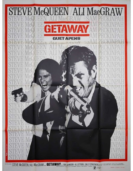 Guet-Apens / The Getaway — affiche originale française...