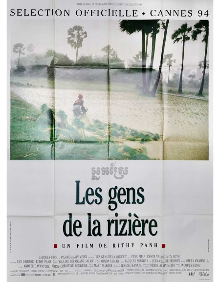 Les gens de la rizière - 120x160 cm - pliée