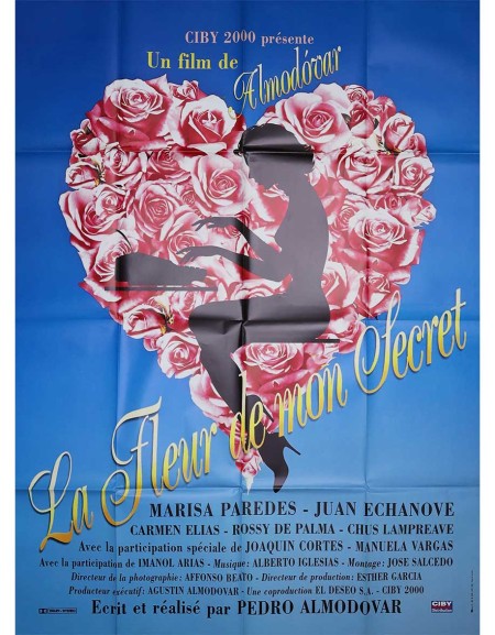 La fleur de mon secret - 120x160 cm - pliée