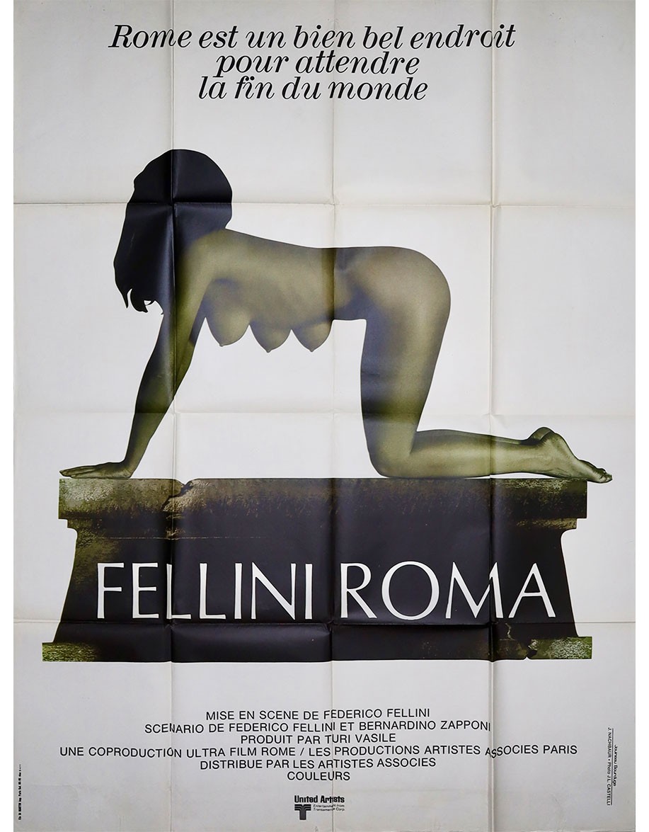 Fellini Roma — affiche originale française...