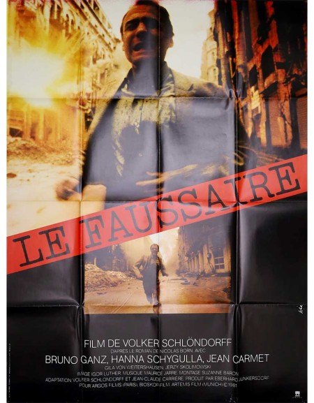 Le faussaire - 120x160 cm - pliée