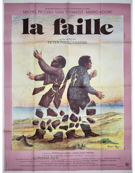 La faille - 120x160 cm - pliée