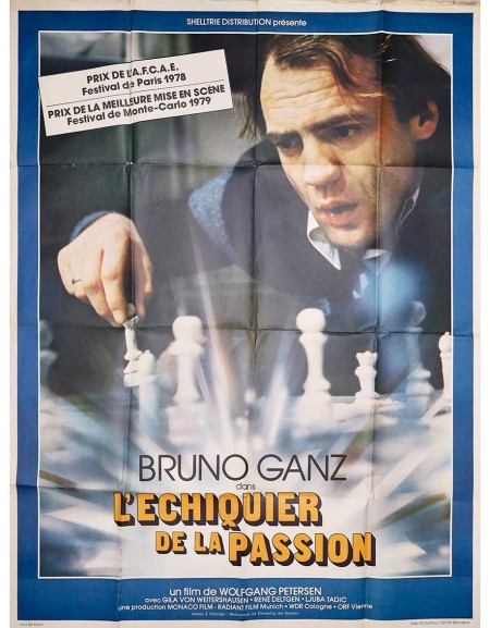 L'échiquier de la passion - 120x160 cm - pliée