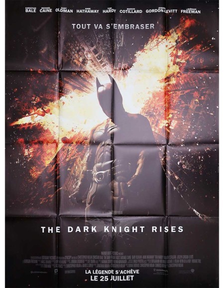 The Dark Knight rises - 120x160 cm - pliée