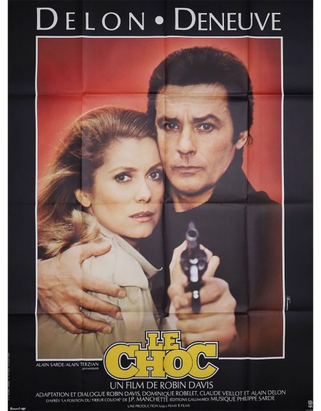 Le choc - 120x160 cm - pliée