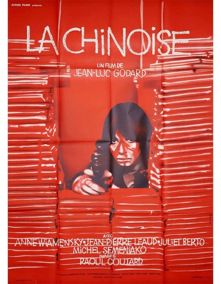 La Chinoise — affiche originale française 120×160 cm...