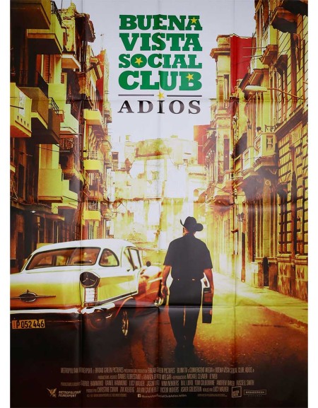 Buena Vista Social Club : Adios- 120x160 cm - pliée