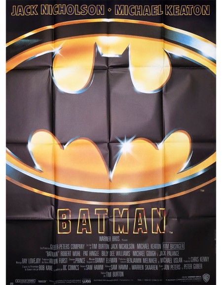 Batman — affiche originale française 120x160 cm (1989) |...