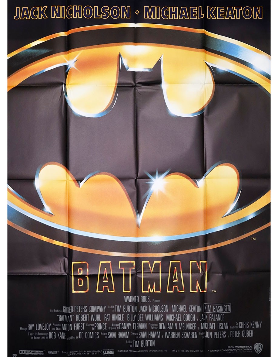 Batman — affiche originale française 120x160 cm...