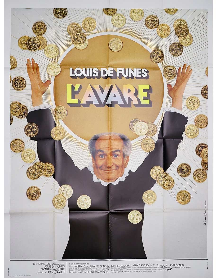 L'avare - 120x160 cm - pliée