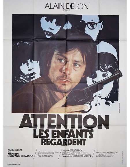 Attention, les enfants regardent - 120x160 cm - pliée