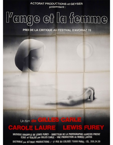 L'ange et la femme - 120x160 cm - pliée