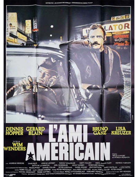 L'ami américain - 120x160 cm - pliée