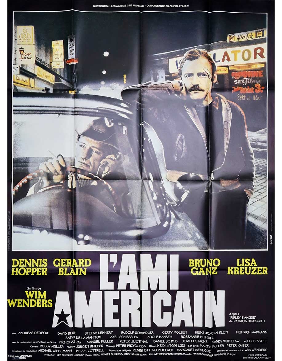 L'Ami américain — affiche originale française...