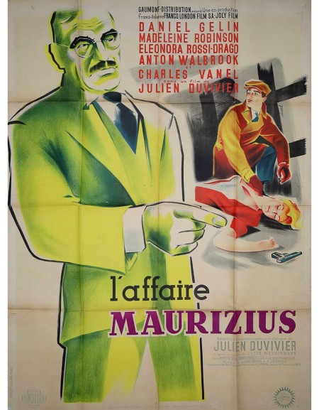 L'affaire Maurizius - 120x160 cm - pliée