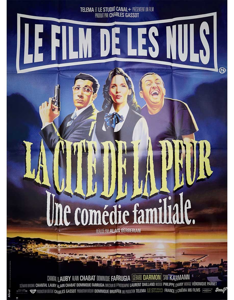 La cité de la peur - 120x160 cm - pliée