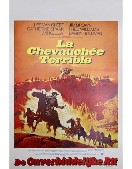 La chevauchée terrible - 35x55 cm - roulée