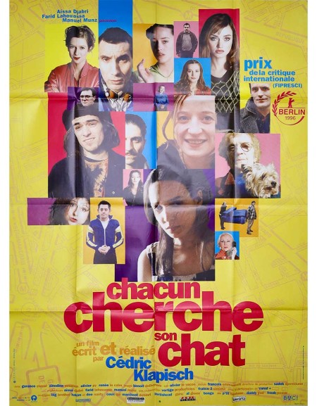 Chacun cherche son chat - 120x160 cm - pliée