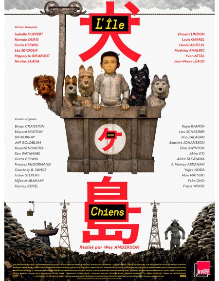 L'Île aux Chiens — affiche originale française 40x53 cm...