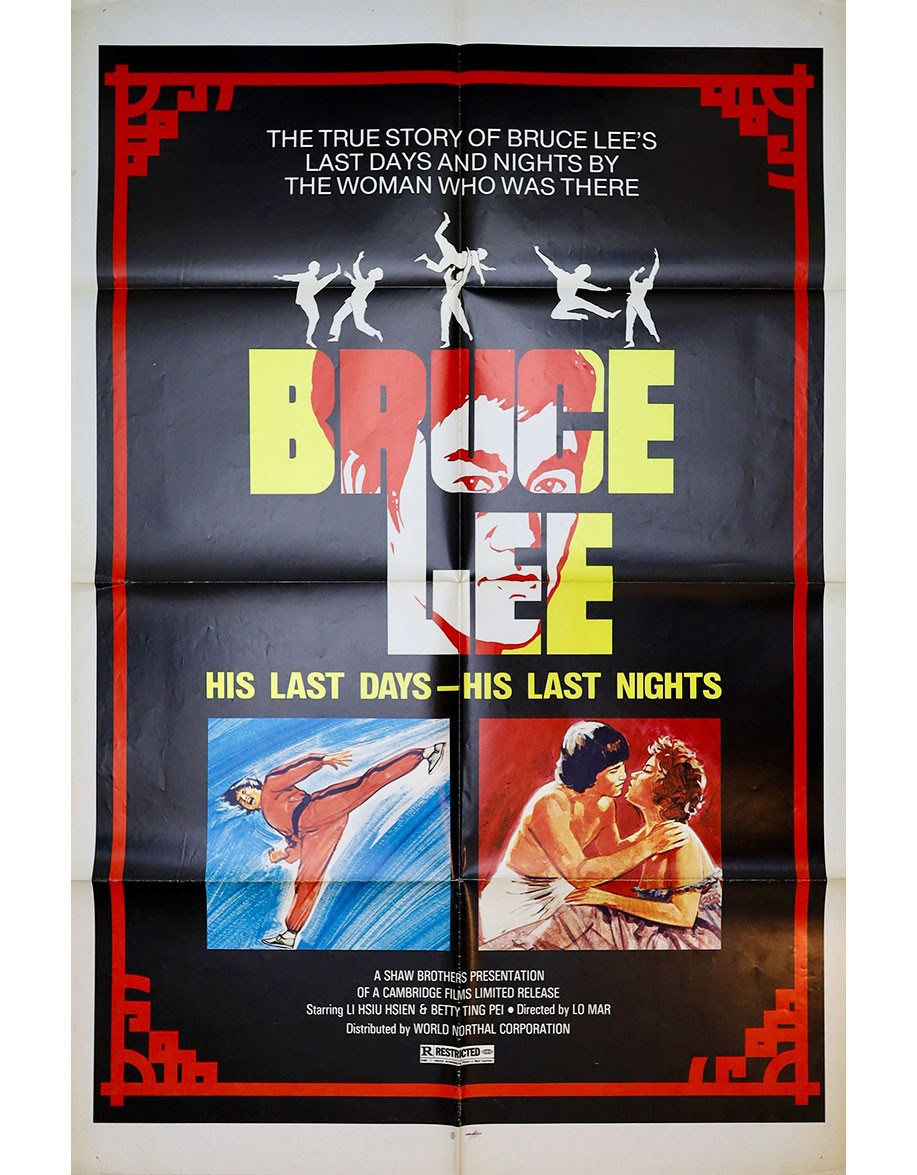 Bruce Lee and I — affiche originale américaine...