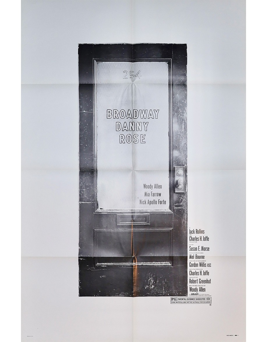 Broadway Danny rose - 69x104 cm - pliée