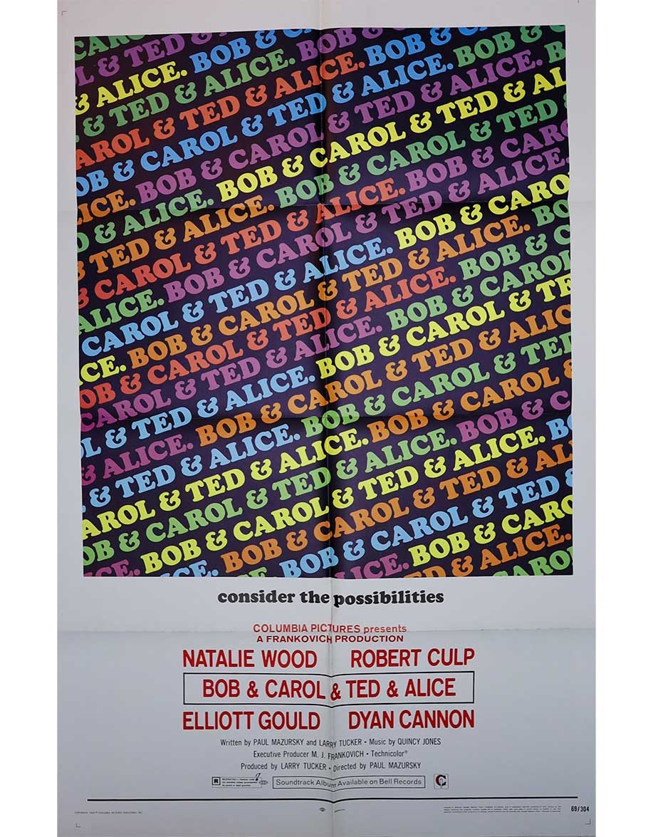 Bob et Carole et Ted et Alice — affiche...