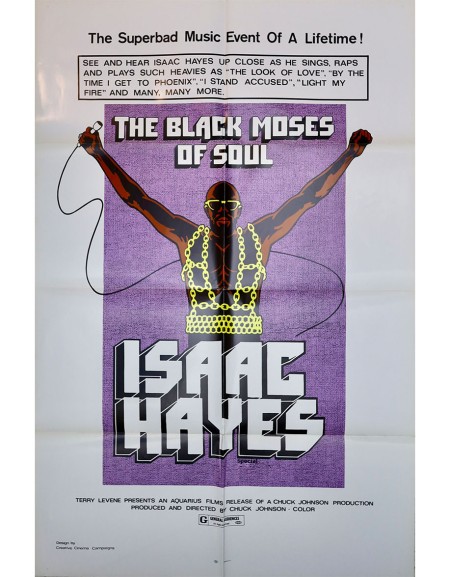 Black Moses of Soul — affiche originale américaine...
