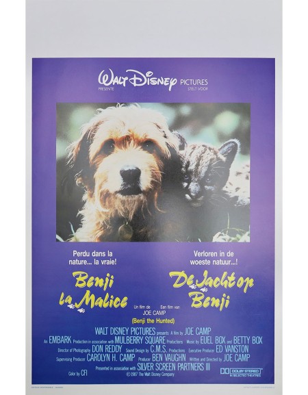 Benji la malice - 35x55 cm - roulée