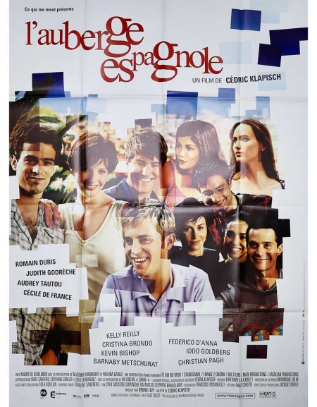 L'auberge espagnole - 120x160 cm - pliée