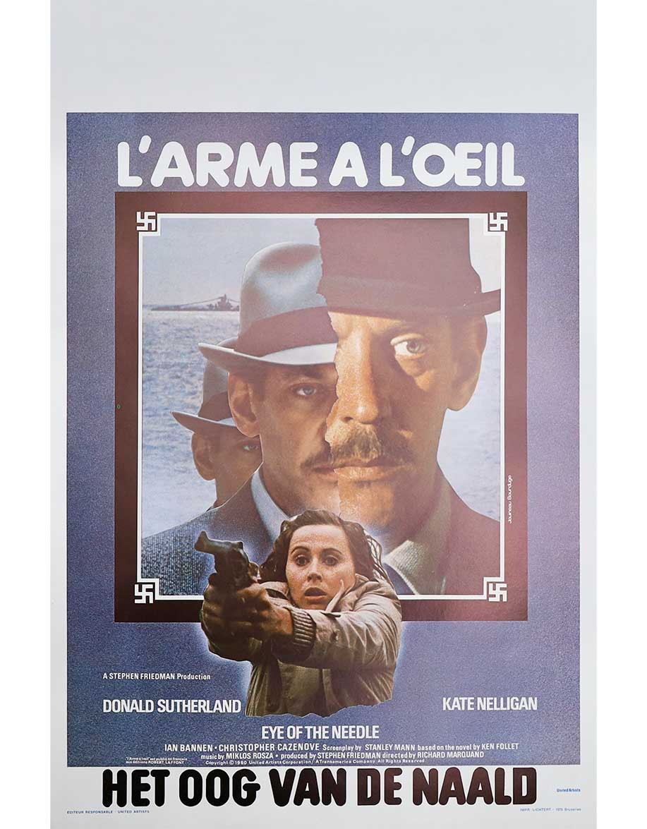 L'arme à l'oeil - 35x55 cm - roulée