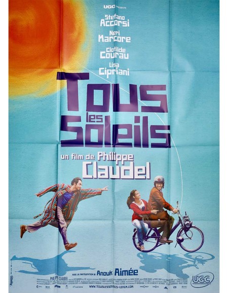 Tous les soleils - 120x160 cm - pliée