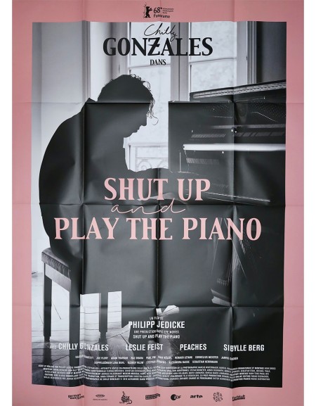 Shut up and play the piano - 120x160 cm - pliée