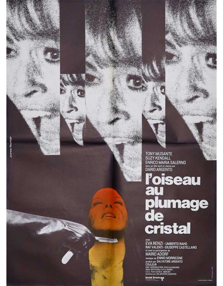 L'oiseau au plumage de cristal - 60x80 cm - pliée