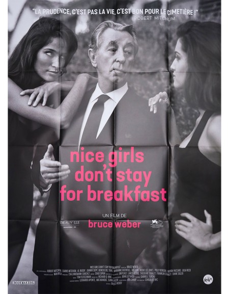 Nice girls don't stay for breakfast - 120x160 cm - pliée